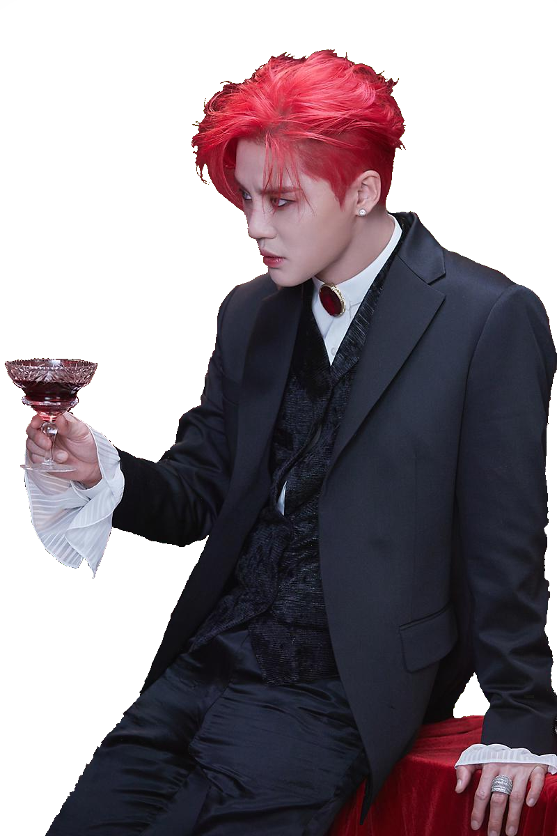 picture of xiacula holding a glass of wine